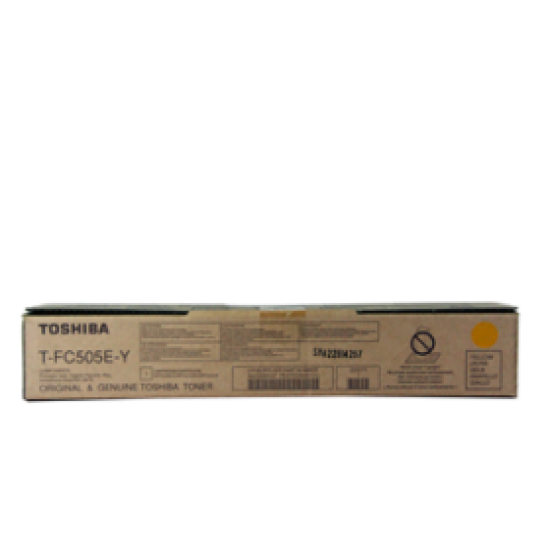TOSHIBA COPIER TONER T-FC505E-Y YELLOW