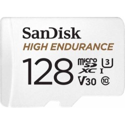 SANDISK High Endurance microSDHC Card 128GB for Dashcams & home monitor SANDISK High Endurance microSDHC Card 128GB for Dashcams & home monitor