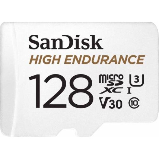 SANDISK High Endurance microSDHC Card 128GB for Dashcams & home monitor SANDISK High Endurance microSDHC Card 128GB for Dashcams & home monitor