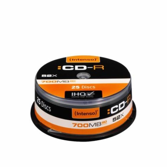INTENSO CD-R 700 MB CAKE BOX 25