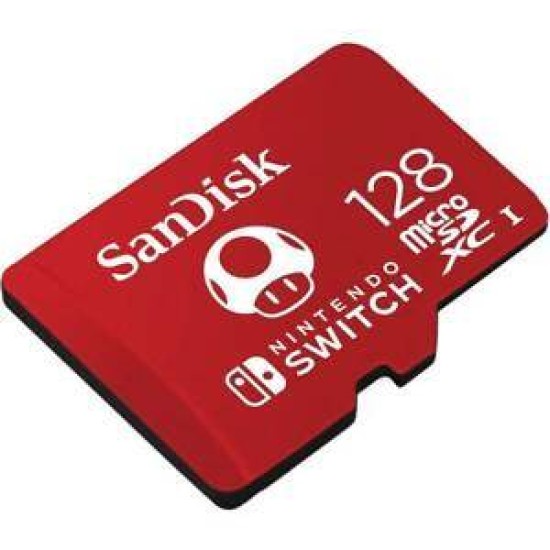 SanDisk 128GB microSDXC UHS-I-Memory-Card for Nintendo-Switch SanDisk 128GB microSDXC UHS-I-Memory-Card for Nintendo-Switch
