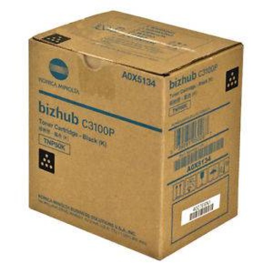 KONICA MINOLTA TONER TNP-50K BLACK FOR C3100P 5K