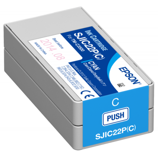 EPSON INK CARTRIDGE TM-C3500 CYAN