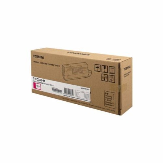 TOSHIBA COPIER TONER T-FC34E-M MAGENTA TOSHIBA COPIER TONER T-FC34E-M MAGENTA