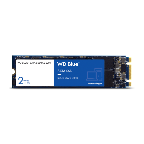 WESTERN DIGITAL SSD m.2 HDD SATA 2TB (BLUE) WESTERN DIGITAL SSD m.2 HDD SATA 2TB (BLUE)