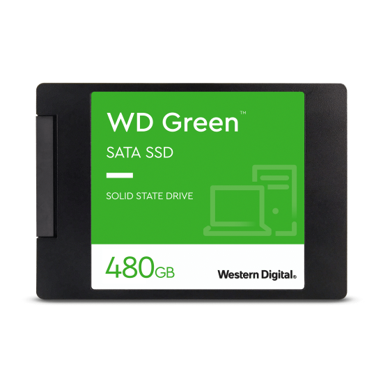 WESTERN DIGITAL SSD HDD 3D 480GB (GREEN) WESTERN DIGITAL SSD HDD 3D 480GB (GREEN)