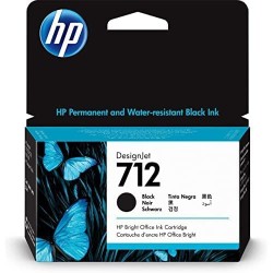 HP INK CARTRIDGE 712 BLACK 38ML 3ED70A HP INK CARTRIDGE 712 BLACK 38ML 3ED70A