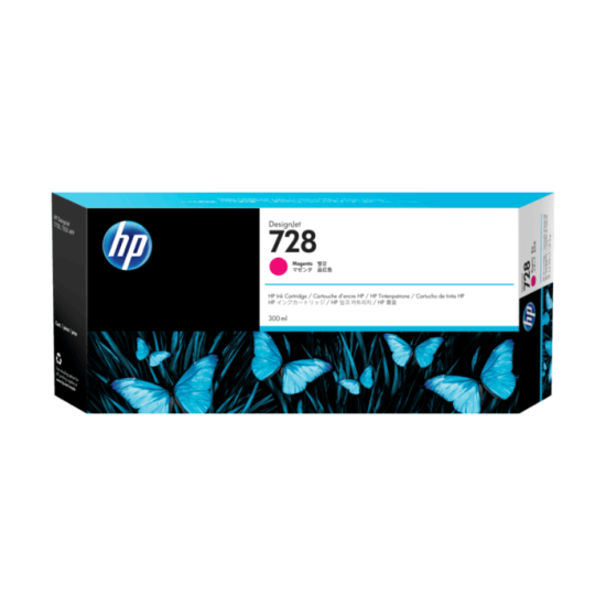 HP Ink Cartridge 728XXL Magenta 300ML