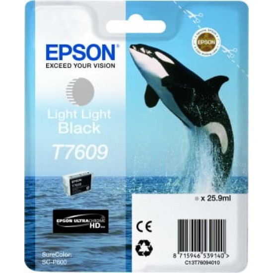 EPSON INK CARTRIDGE T760940 SC-P600 L.L. BLACK