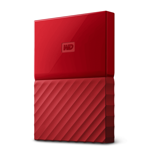 WESTERN DIGITAL HDD EXTERNAL 4TB (MY PASSPORT) RED