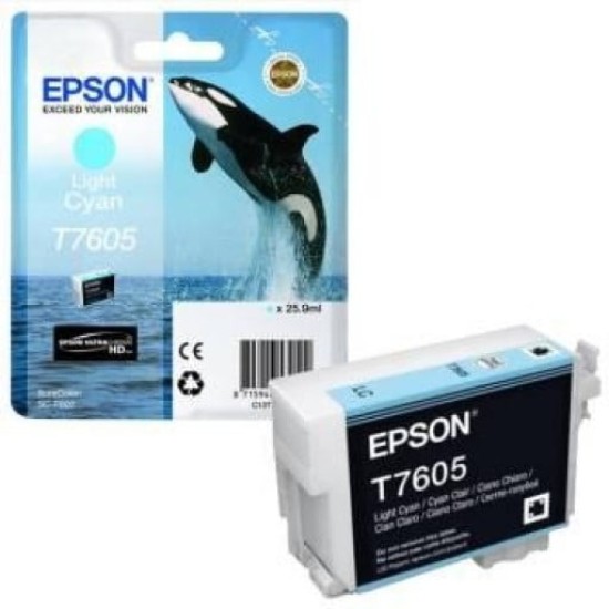 EPSON INK CARTRIDGE T760240 SC-P600 CYAN