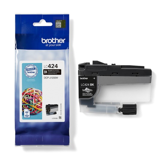 BROTHER Ink Cartridge LC424BK BROTHER Ink Cartridge LC424BK