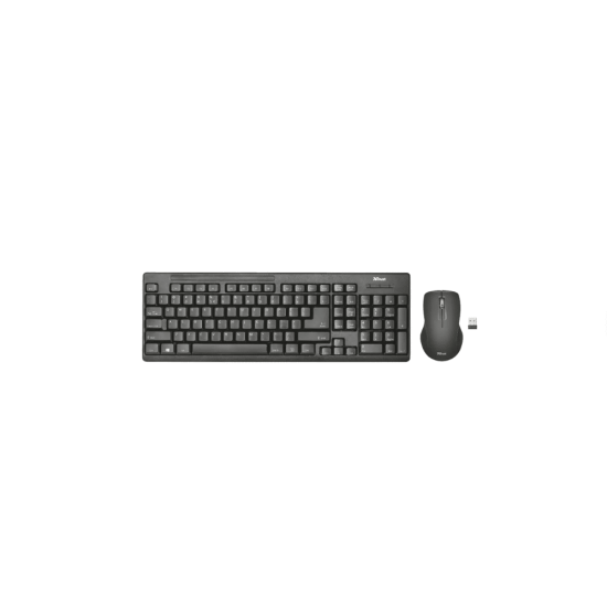 TRUST KEYBOARD & MOUSE COMBO ZIVA GR WIRELESS 22121 TRUST KEYBOARD & MOUSE COMBO ZIVA GR WIRELESS 22121