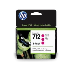 HP INK CARTRIDGE 712 MAGENTA 3PCK 29 ML 3ED78A HP INK CARTRIDGE 712 MAGENTA 3PCK 29 ML 3ED78A