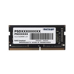 PATRIOT DDR3-SOD 8192MB 1600MHz PC3-12800 FOR LAPTOP PSD38G1600L2S PATRIOT DDR3-SOD 8192MB 1600MHz PC3-12800 FOR LAPTOP PSD38G1600L2S