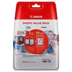 CANON Ink Cartridge PG545XL/CL546XL PHOTO VALUE PACK(50SHEETS) MULTIPACK CANON Ink Cartridge PG545XL/CL546XL PHOTO VALUE PACK(50SHEETS) MULTIPACK