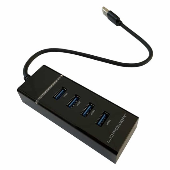 LC POWER LC USB HUB / 4 X PORTS USB 3.0 /LC-HUB-U3-4 LC POWER LC USB HUB / 4 X PORTS USB 3.0 /LC-HUB-U3-4