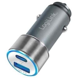 LOGILINK CAR POWER ADAPTER 36WATT (USB, USB-C) | PA0252 LOGILINK CAR POWER ADAPTER 36WATT (USB, USB-C) | PA0252