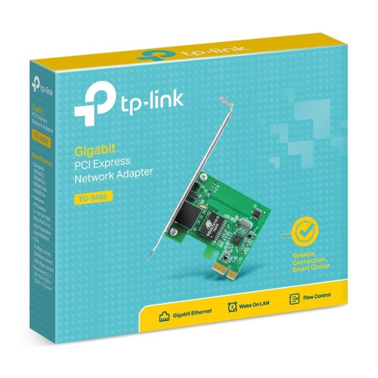 TP-Link Gigabit PCI Express Network Adapter TG-3468