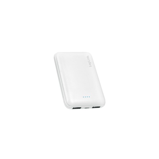 LOGILINK POWERBANK 5000mah WHITE PA0202W