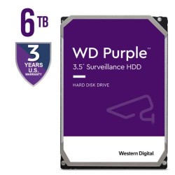 WESTERN DIGITAL HDD 3.5'' 6TB SATA PURPLE WD63PURZ WESTERN DIGITAL HDD 3.5'' 6TB SATA PURPLE WD63PURZ
