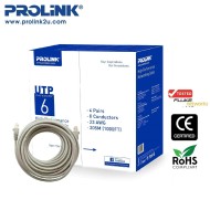 CAT6- GRY PROLiNK UTP NETWORK CABLE