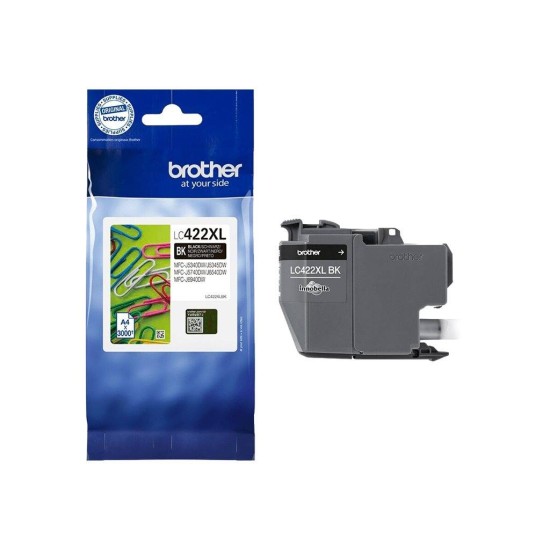 BROTHER Ink Cartridge LC422XL BLACK BROTHER Ink Cartridge LC422XL BLACK