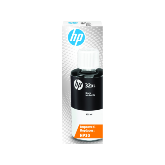 HP INK BOTTLE 32XL BLACK FOR INKTANK 315/415/500/515/530/615 (135ml) 6K PAGES