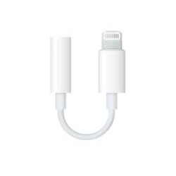 Apple Audio Adapter Lightning To 3.5mm White MMX62ZM/A