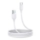 JOYROOM CHARGING CABLE USB TO USB-C 1M WHITE S-A9 JOYROOM CHARGING CABLE USB TO USB-C 1M WHITE S-A9