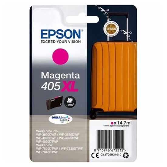 EPSON INK CARTRIDGE 405XL MAGENTA  C13T05H34010
