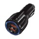 WOZINSKY CAR CHARGER 2XUSB BLACK WCC-02