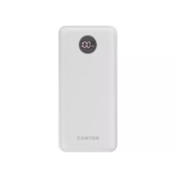 CANYON POWER BANK 20000MmAh USB+TYPE-C &amp; LED DISPLAY CNE-CPB2002W