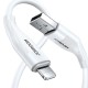 JOYROOM CABLE USB TO LIGHTNING FAST CHARGE 1M WHITE(S-1030M12)