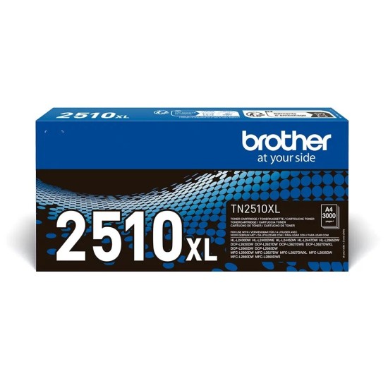 BROTHER TONER TN-2510XL 3000 PAGES