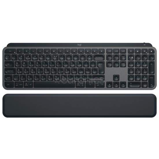 Logitech Keyboard MX Keys S Plus Graphite+Palm Rest Black US (920-011589) Logitech Keyboard MX Keys S Plus Graphite+Palm Rest Black US (920-011589)