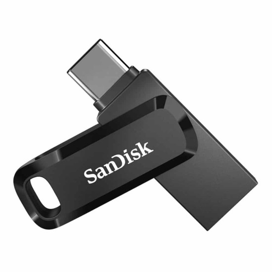SanDisk 128GB Ultra Dual Drive Go USB-C &amp; USB-A Black