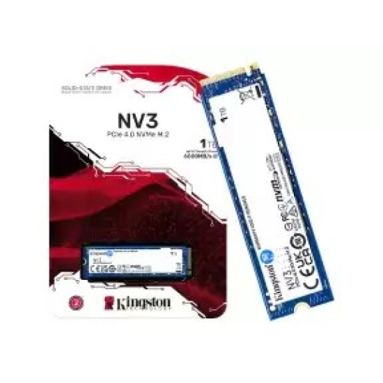 KINGSTON SSD NV3 M.2 2280 1TB NVMe PCIe GEN4 SNV3S/1000G KINGSTON SSD NV3 M.2 2280 1TB NVMe PCIe GEN4 SNV3S/1000G