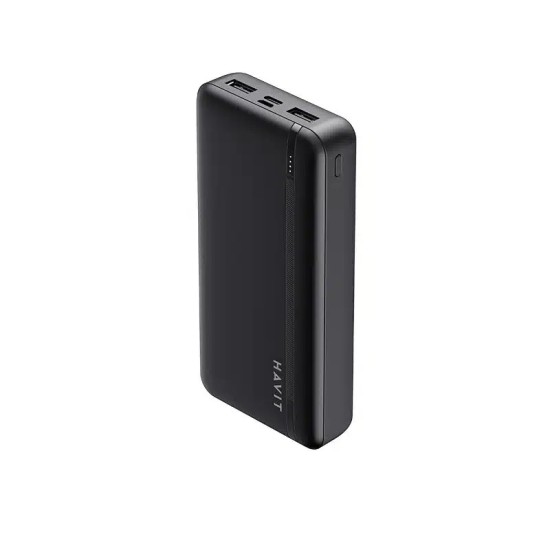 HAVIT POWERBANK WITH LED 2x USB-A  20000mAh BLACK PB91