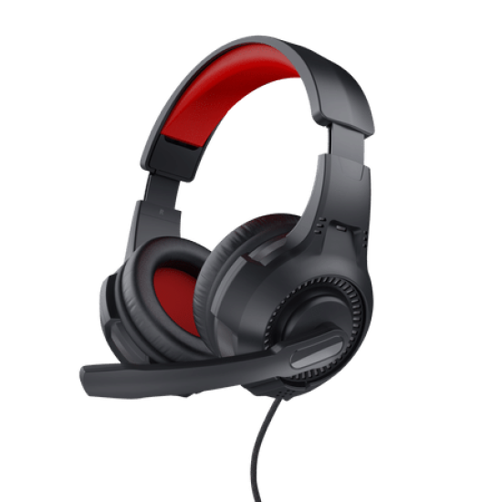TRUST GAMING HEADSET ONE JACK BLACK/RED 24785