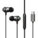 JOYROOM WIRED USB-C EARPHONES JR-EC06 DARK GREY JOYROOM WIRED USB-C EARPHONES JR-EC06 DARK GREY