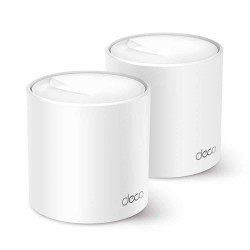 TP-LINK DECO X50 MESH-WLAN SYSTEM Wi-Fi 6 2-Pack WHITE DECO2PACK TP-LINK DECO X50 MESH-WLAN SYSTEM Wi-Fi 6 2-Pack WHITE DECO2PACK